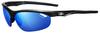 Tifosi TIFOP010027K332 GLOSS BLACK, Tifosi Veloce Sunglasses With 3 Mirrors
