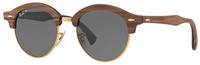 Ray-Ban Clubround Wood RB4246M 118158 (brown/polarized green classic G-15)