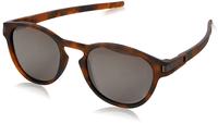 Oakley OO9265 LATCH Herren-Sonnenbrille Vollrand Oval Kunststoff-Gestell, braun