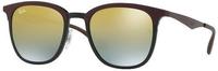 Ray-Ban RB4278 6285A7 (black-matte brown/green mirror silver gradient gold)