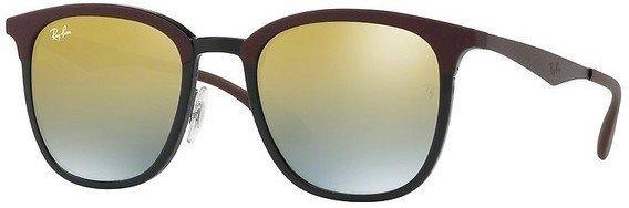 Ray-Ban RB4278 6285A7 (black-matte brown/green mirror silver gradient gold)