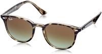 Ray-Ban 0RB4259 Unisex-Sonnenbrille Vollrand Panto Kunststoff-Gestell, braun
