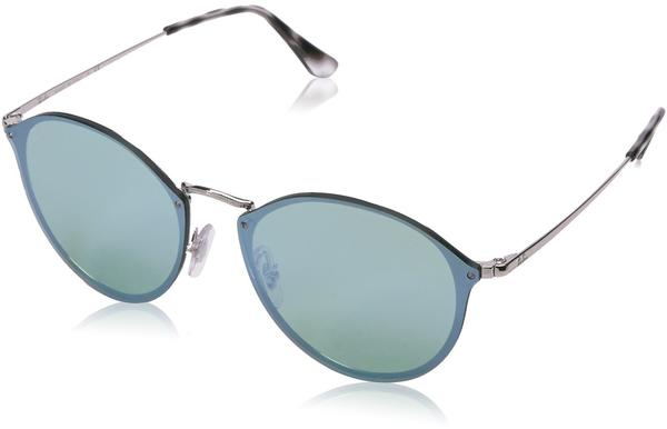 Ray-Ban Blaze Round RB3574N 003/30 (silver/green-silver mirror)