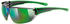 uvex Sportstyle 204 black green/mirror green