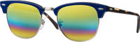 Ray-Ban Clubmaster Mineral Flash Lenses RB3016 1223C4 (blue/gold rainbow flash)
