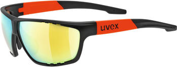 uvex Sportstyle 706 black mat orange