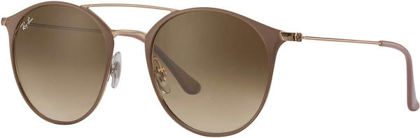 Ray-Ban RB3546 907151 (light brown-bronze copper/light brown gradient)