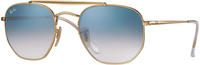 Ray-Ban Marshal RB3648 001/3F (gold/light blue gradient)