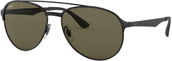 Ray Ban Rb3606 186 9a Black Polarized Green Classic G 15 Test Testbericht De Januar 22