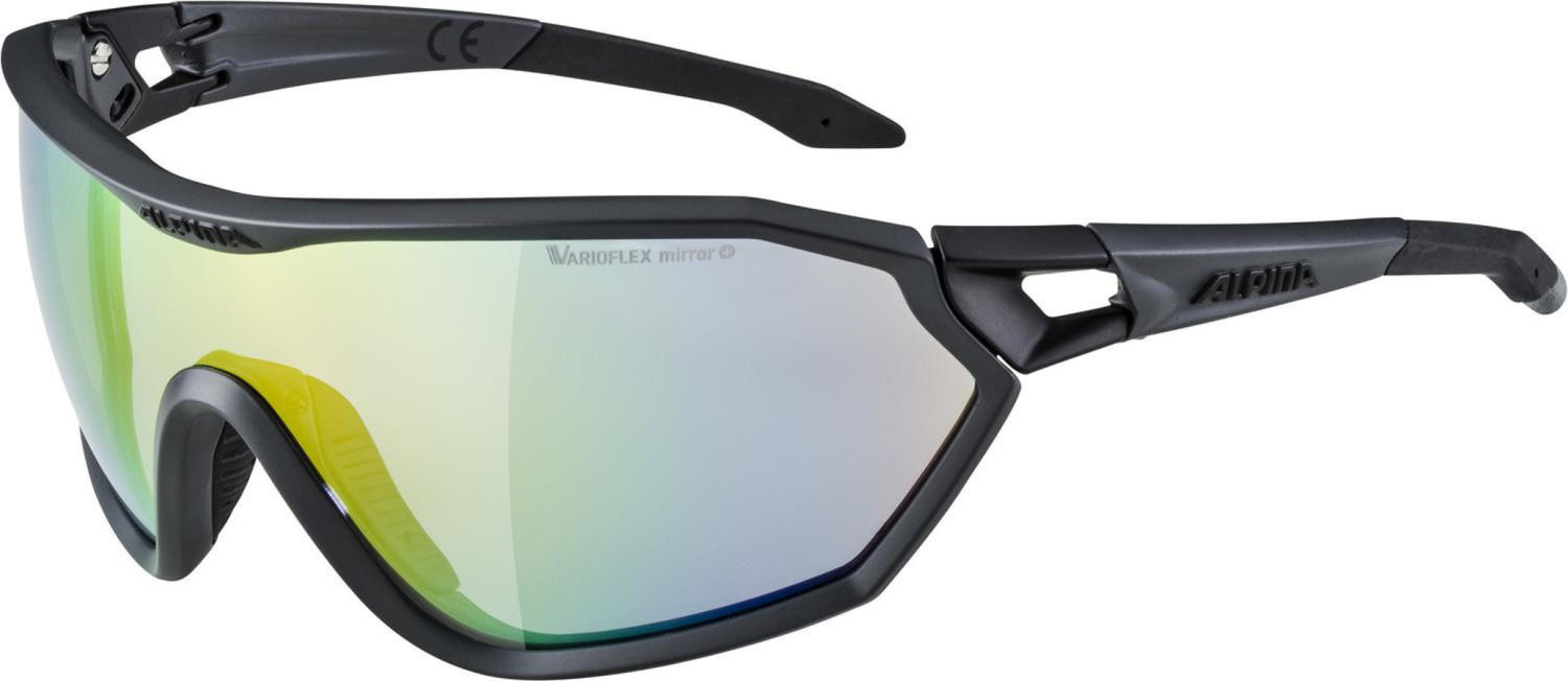 Alpland Lunettes De Sport Pour Ski, Kitesurf Et Vélo - Verres Interchangeables, Anti-buée, Protection UV 400 - Unisexes