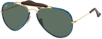 Ray-Ban Outdoorsman Craft RB3422Q 919431 (gold/blue jeans)