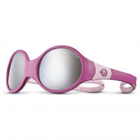Julbo JU5111226, Julbo Loop L Sunglasses Rosa Smoke Silver Flash/CAT4 Kinder Dark