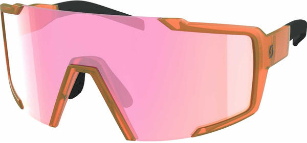 Scott Shield translucent orange/pink chrome