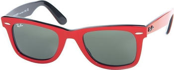 Ray-Ban Original Wayfarer RB2140 955 (top red on black/crystal green)