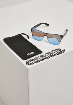 Urban Classics 103 Chain Sunglasses (TB2569-00271-0050) blk/blue