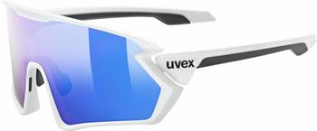 uvex Sportstyle 231 white mat/mirror blue