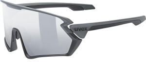 uvex Sportstyle 231 black grey matt/mirror silver