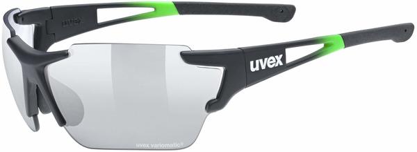 uvex Sportstyle 803 Race V black green mat/litemirror silver