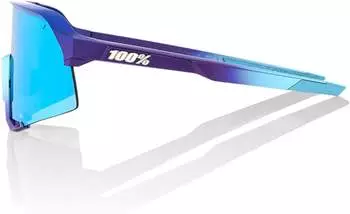 100% S3 matte metallic into the fade/blue topaz multilayer mirror + clear – Optimale Sicht und Schutz