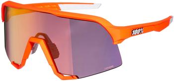100% S3 neon orange/HiPER red multilayer mirror + clear