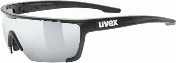uvex Sportstyle 707 black mat/mirror silver