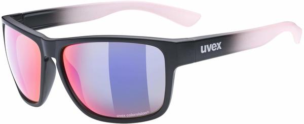 uvex LGL 36 CV black mat rose/mirror plasma