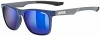 uvex LGL 42 blue grey mat/mirror blue