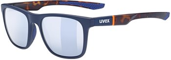 uvex LGL 42 blue mat havanna/litemirror silver