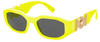 Versace VE4361 Unisex-Sonnenbrille Vollrand Achteckig Kunststoff-Gestell, gelb