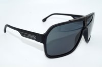 Carrera 1014/S Herren-Sonnenbrille Vollrand Monoscheibe Kunststoff-Gestell, schwarz