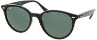 Ray-Ban RB 4305 Unisex-Sonnenbrille Vollrand Panto Propionat-Gestell, schwarz