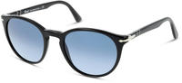 Persol 0PO3152S Herren-Sonnenbrille Vollrand Panto Acetat-Gestell, schwarz