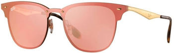 Ray-Ban Blaze Clubmaster RB3576N 043/E4 (gold/pink mirror)