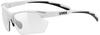 uvex Sportstyle 802 Variomatic Sportbrille (Farbe: 8801 white, variomatic smoke