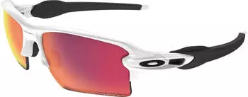 Oakley Flak 2.0 XL OO9188-03 (polished white/prizm baseball outfield)