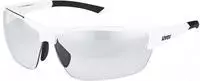 Uvex S53088105789001, uvex Sportstyle 612 Variomatic light Sportbrille (8890 white,