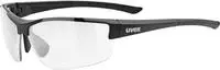 Uvex S53088105729001, uvex Sportstyle 612 Variomatic light Sportbrille (2290 black