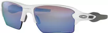 Oakley Flak 2.0 XL OO9188-8259 (polished white/prizm deep water polarized)