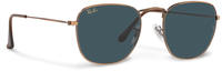 Ray-Ban RB 3857 FRANK Unisex-Sonnenbrille Vollrand Quadratisch Metall-Gestell,...
