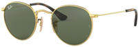 Ray-Ban Junior RJ 9547S ROUND Kinder-Sonnenbrille Vollrand Rund Metall-Gestell, gold