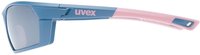 uvex Sportstyle 225 blue mat rose silver