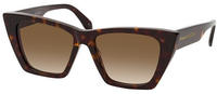 Alexander McQueen AM0299S Unisex-Sonnenbrille Vollrand Butterfly Kunststoff-Gestell,