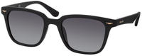 Police POISPLE01 Herren-Sonnenbrille Vollrand Quadratisch Kunststoff-Gestell, schwarz