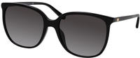 Michael Kors MK2137U Damen-Sonnenbrille Vollrand Quadratisch Acetat-Gestell, schwarz