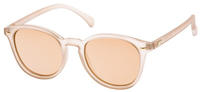 Le Specs BANDWAGON Unisex-Sonnenbrille Vollrand Rund Kunststoff-Gestell, gelb