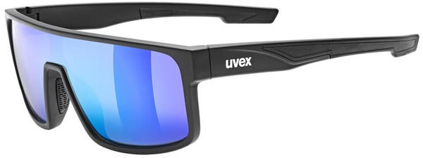 uvex LGL 51 black mat/mirror green