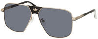 adidas OR0091 Herren-Sonnenbrille Vollrand Pilot Metall-Gestell, gold