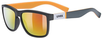 uvex LGL 39 grey mat orange/mirror red