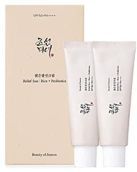 Beauty of Joseon Relief Sun Rice + Probiotics Sonnencreme SPF 50+ (2x50ml)