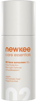 newkee care essentials 02 face sun screen SPF 50+ Sonnenschutz 30ml